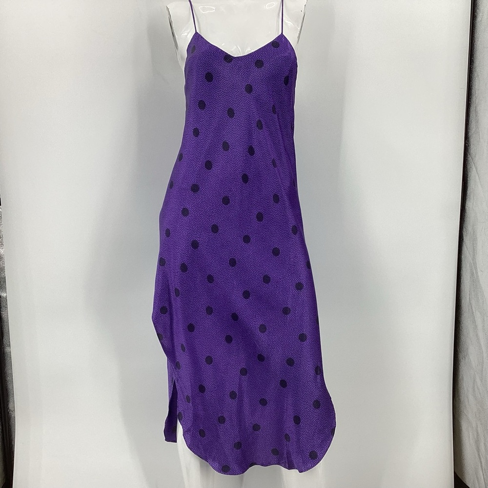 *** Body Drama Purple Polka Dot Chemise *** M